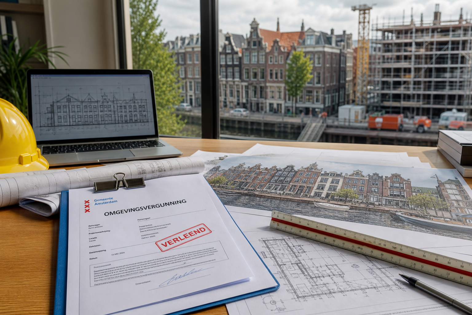 Vergunning voor stucwerk en schilderwerk: wat mag u wel en niet aanpassen?