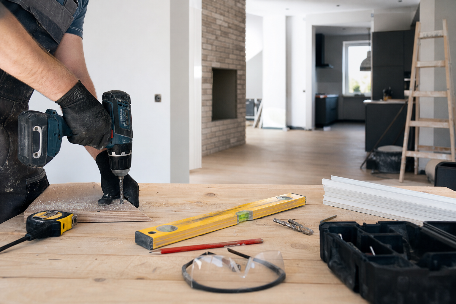 Stuc- en schilderwerk in de keuken: zo kiest u een afwerking die tegen een stootje kan
