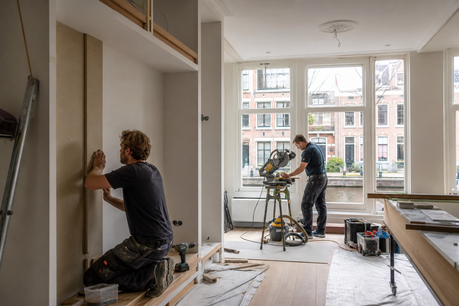 Oude verflagen verwijderen bij renovatie: schuren, vullen of helemaal weg?