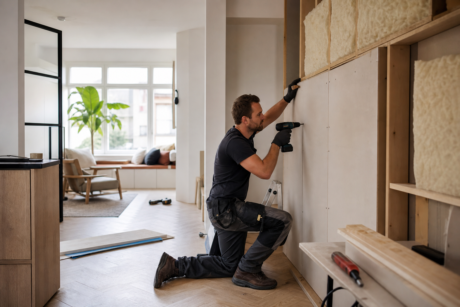 Plafond herstellen na lekkage: zo pakt u schade slim aan