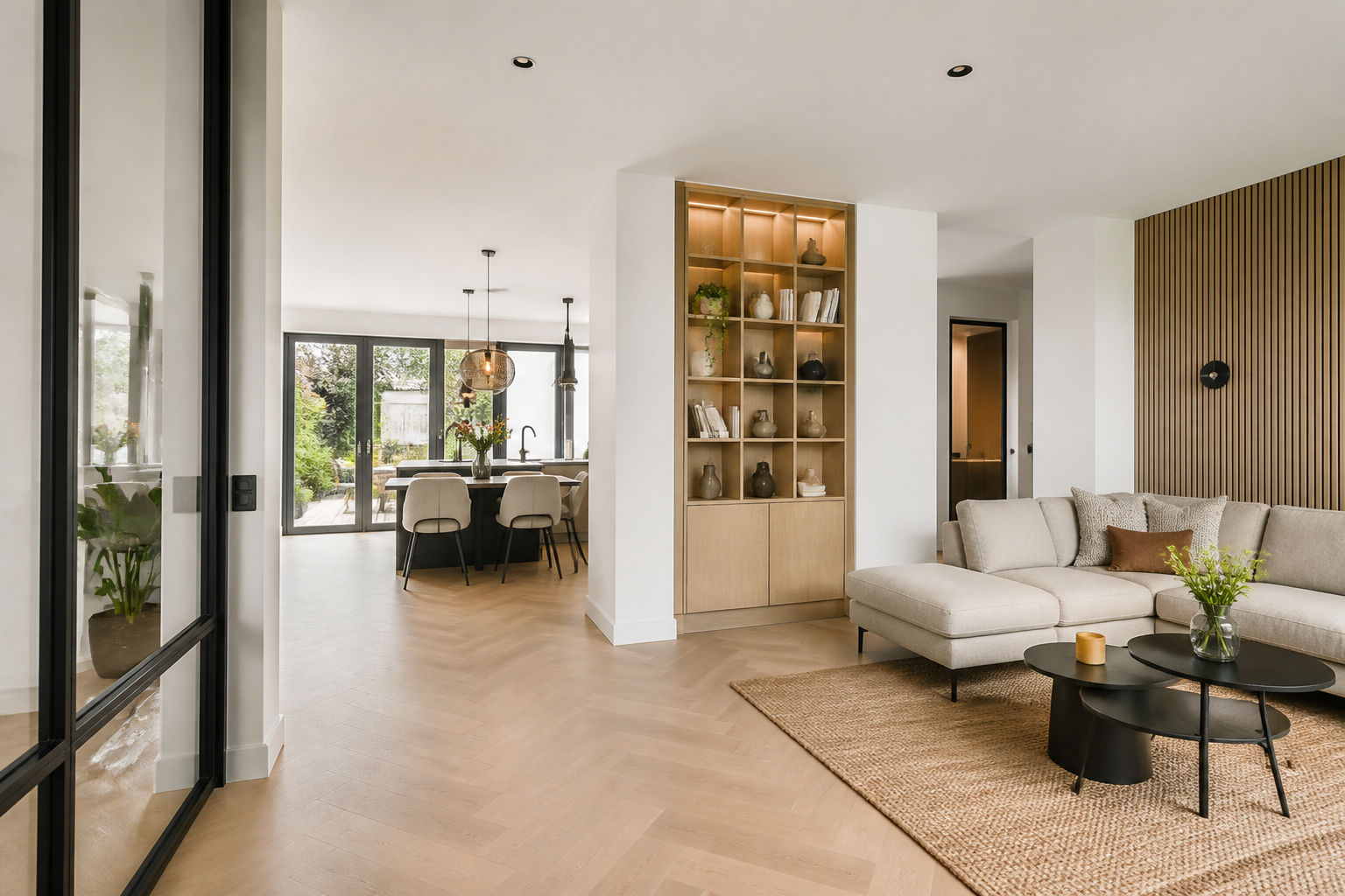 Binnenafwerking in 2026: zo combineren rustige kleuren en matte structuren voor een modern interieur