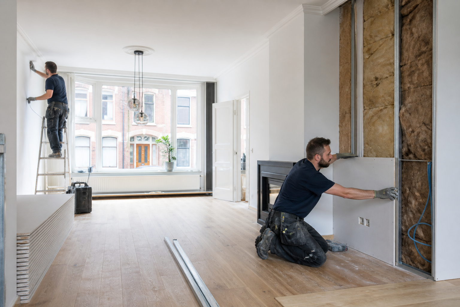 Zelf stucwerk uitvoeren in 2026: wanneer is het verstandig en wanneer beter uitbesteden?