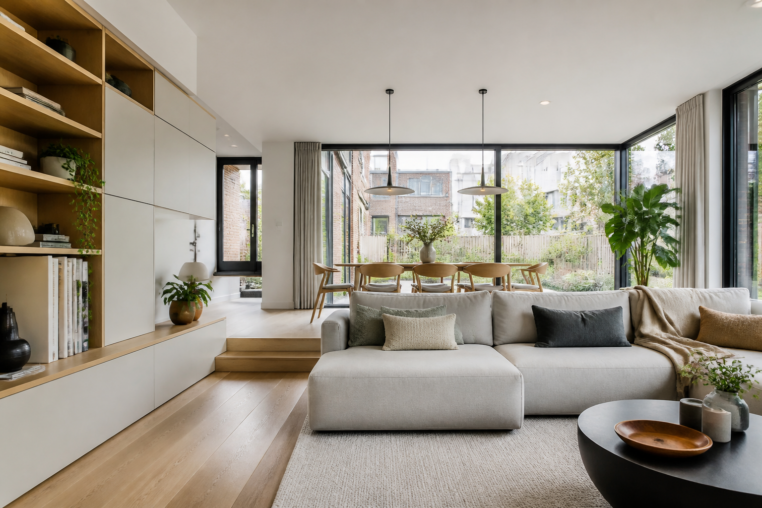 Interieurtrends 2026: natuurlijke wandafwerkingen en rustige texturen in Nederlandse woningen