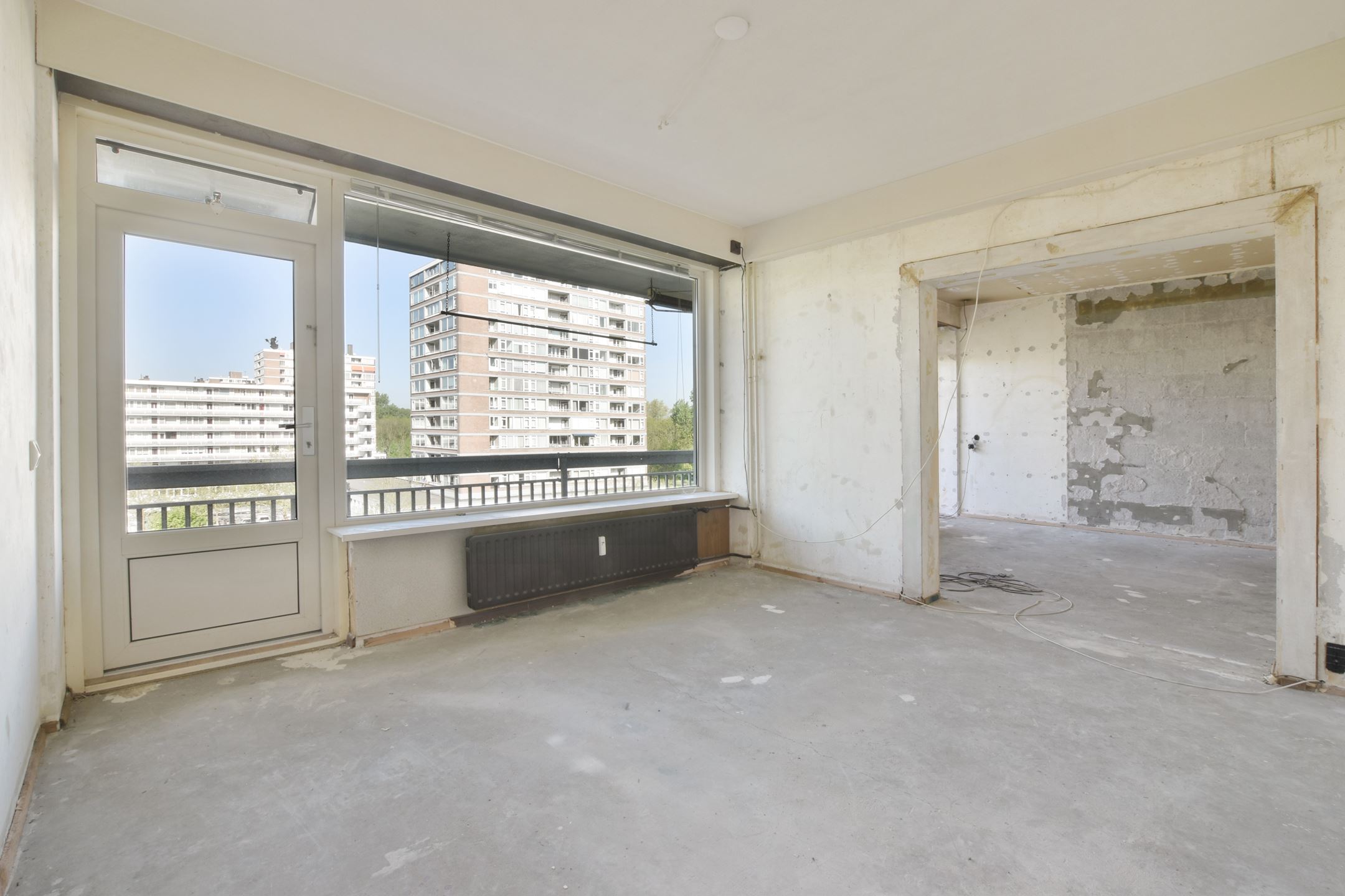 Bekijk Glad stucwerk wanden en plafonds volledige appartement Amsterdam foto 5