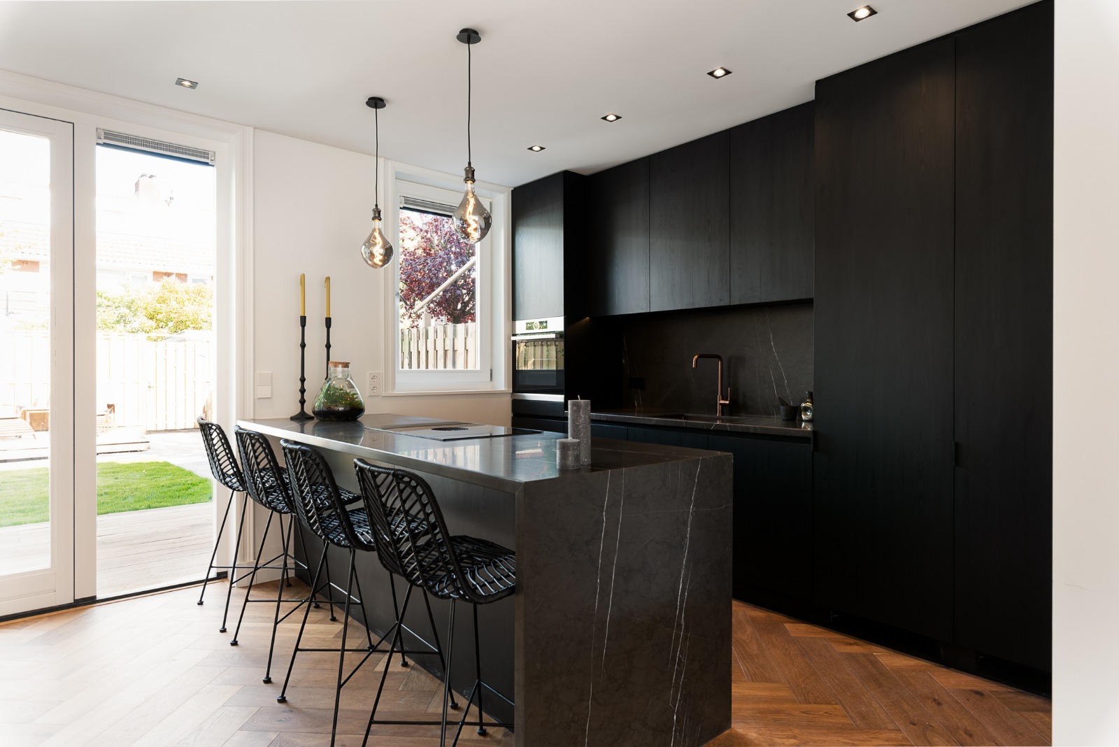 Bekijk Glad stucwerk luxe eengezinswoning in Amstelveen foto 6