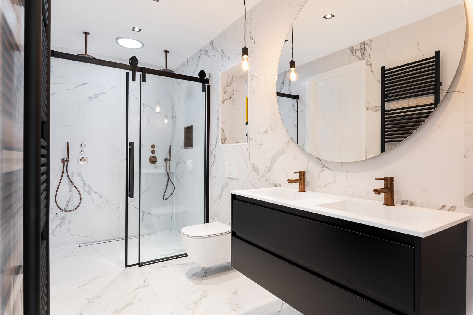 Bekijk Glad stucwerk luxe eengezinswoning in Amstelveen foto 16