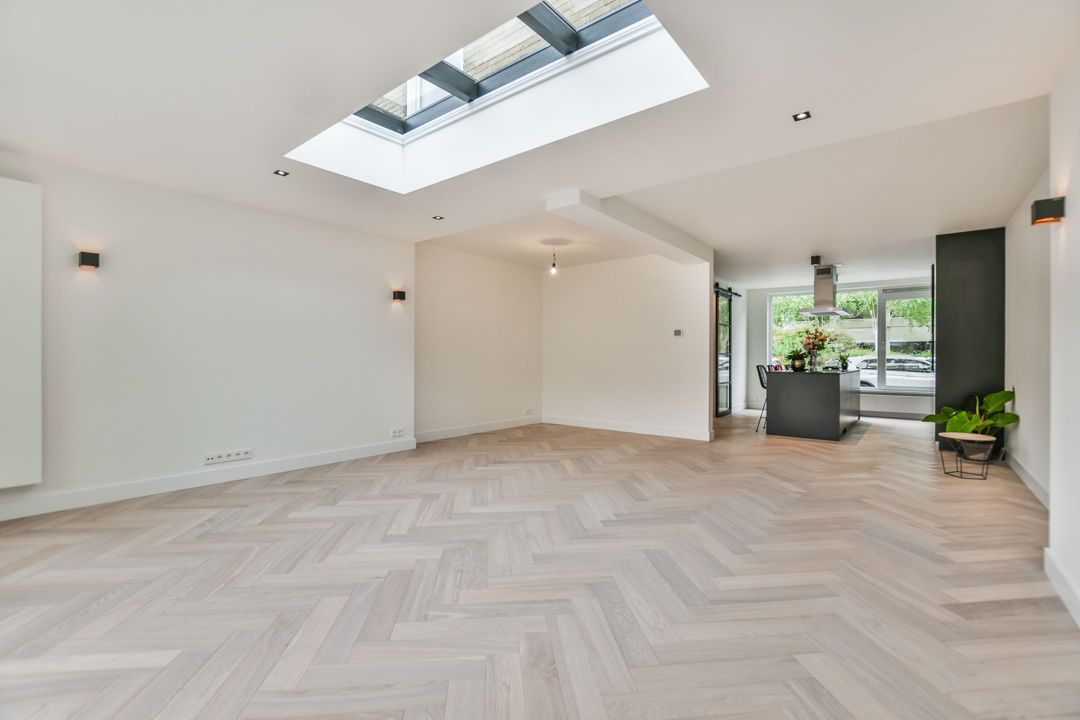 Bekijk Glad stucwerk wanden en plafonds luxe eengezinswoning is Amstelveen foto 20